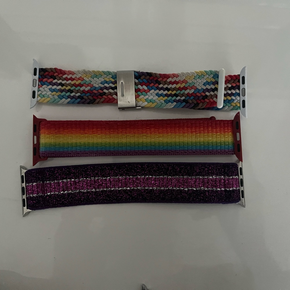 Colorful Apple Watch Bands Set - Picture 2 of 2